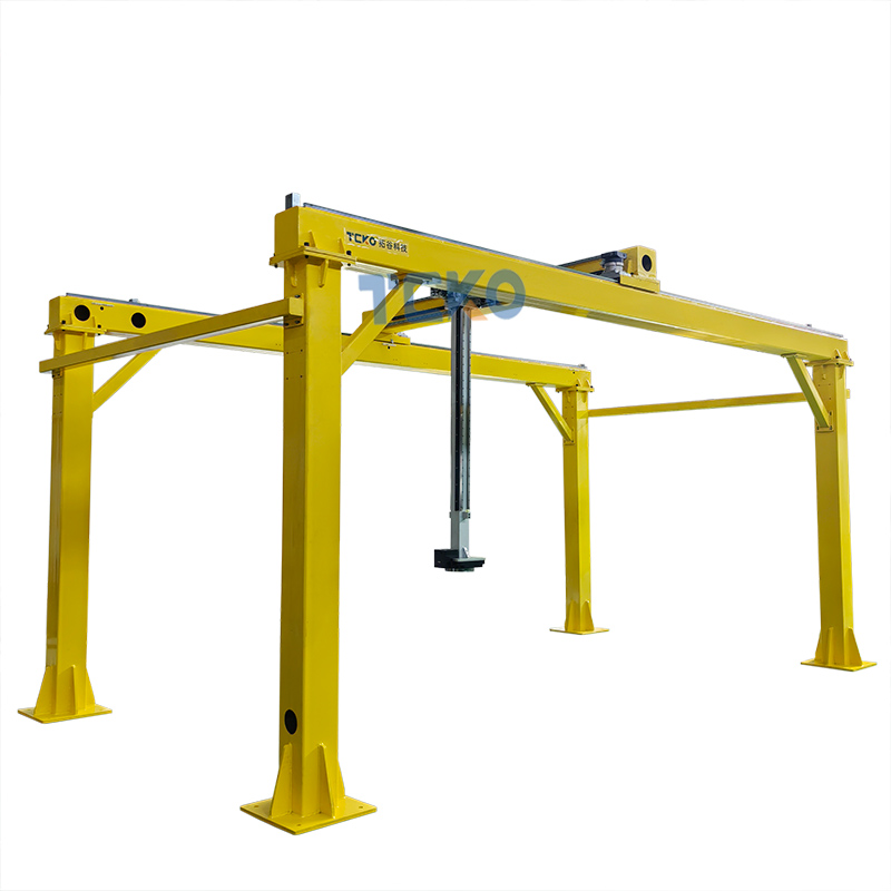 龙门桁架机械手上下料