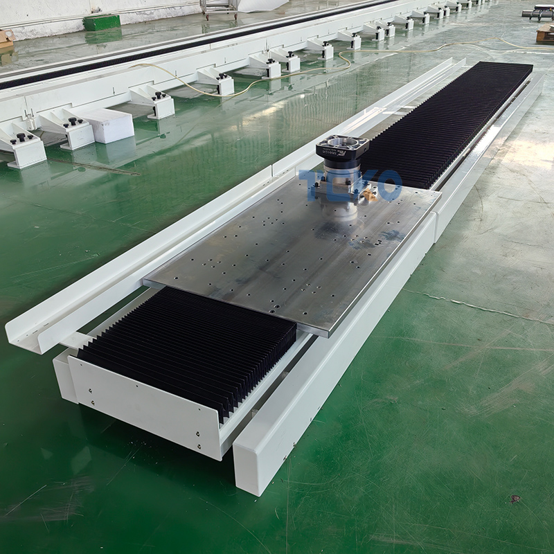 风琴罩式机器人地轨