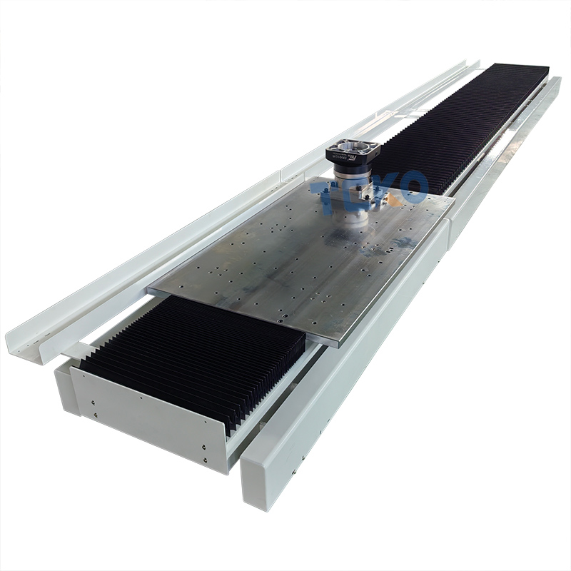 风琴罩式机器人地轨