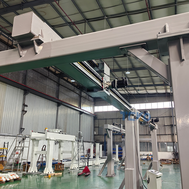 倒挂式机器人设计桁架机械手